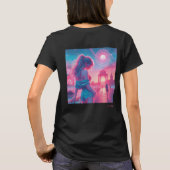 Italy | Ethereal Dreamy Urban Vaporwave Retrowave T-Shirt (Rückseite)