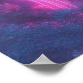 Italy Ethereal Dreamy Vaporwave Retrowave 35"x35" Poster (Ecke)