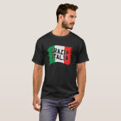 Italy Flag Designs for all proud Italians T-Shirt (Vorne ganz)
