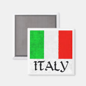 ITALY FLAG MAGNET (Vorderseite/Rückseite)