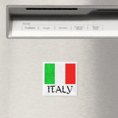 ITALY FLAG MAGNET (In Situ (Geschirrspüler))