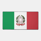 Italy flag phone case schreibtischunterlage (Vorderseite)