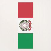 Italy flag phone case yogamatte (Rückseite)