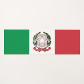 Italy flag phone case yogamatte (Vorderseite (Horizontal))