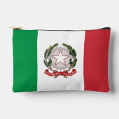 Italy flag phone case zubehörtasche (Vorderseite)