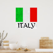 ITALY FLAG Poster (Küche)