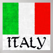 ITALY FLAG Poster (Vorne)