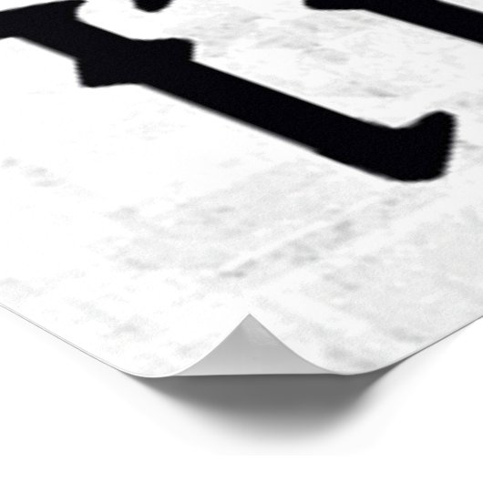 ITALY FLAG Poster (Ecke)