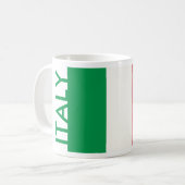 ITALY FOOTBALL KAFFEETASSE (Vorderseite Links)