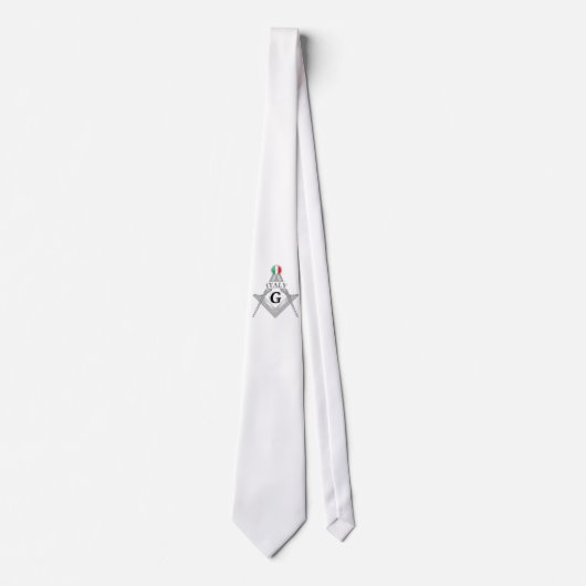 Italy freemasonry sign krawatte (Vorderseite)