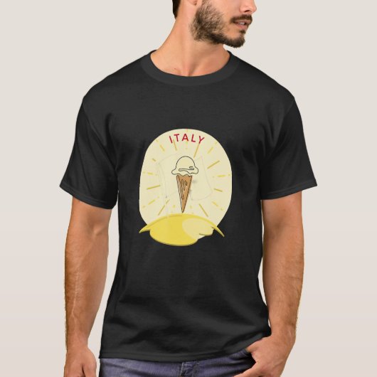 Italy Gelato Ice cream T-Shirt (Vorderseite)