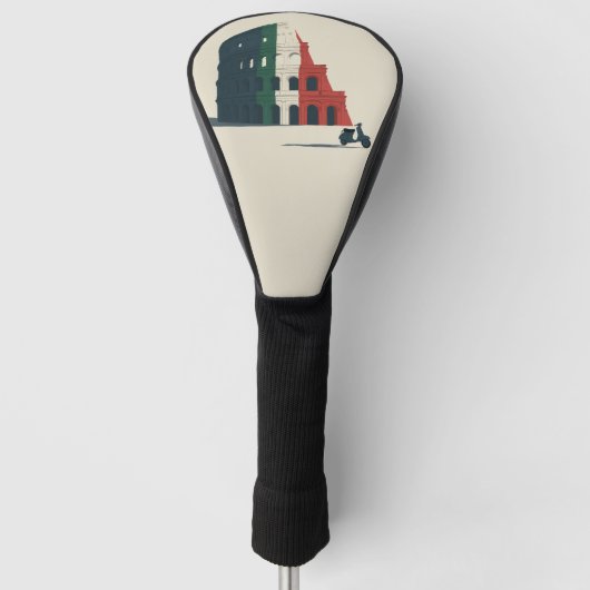 Italy-Inspired Colosseum Driver Headcover (Vorderseite)