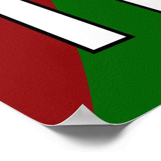 Italy italia, calico football soccer posters poster (Ecke)