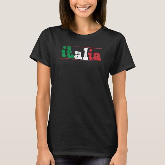 Italy Italia Rome Italian  19 T-Shirt (Vorderseite)