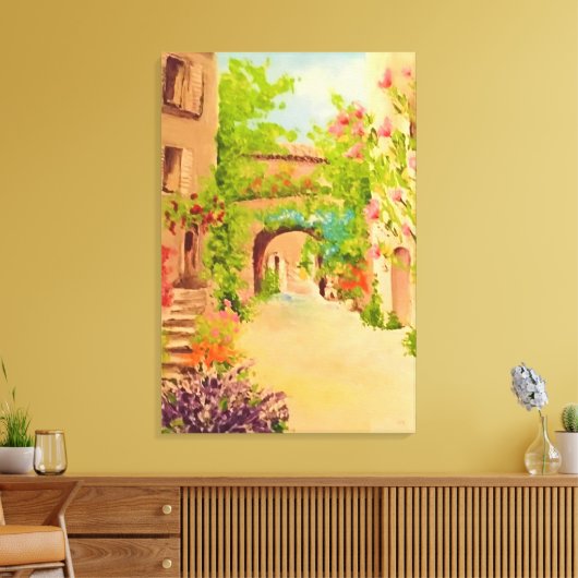 Italy Leinwanddruck (Insitu (Wohnzimmer))