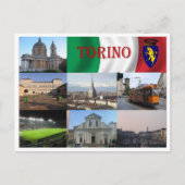 Italy - Piedmont - Torino - Mosaic - Postkarte (Vorderseite)