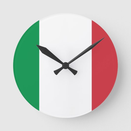 italy runde wanduhr (Vorderseite)