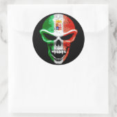 Italy Skull Sticker (Tasche)