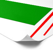 Italy Soccer Team Poster (Ecke)