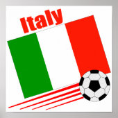 Italy Soccer Team Poster (Vorne)