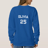 Italy Supporters Adults Kids Sweatshirt  (Rückseite)