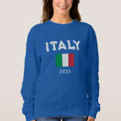 Italy Supporters Adults Kids Sweatshirt  (Vorderseite)