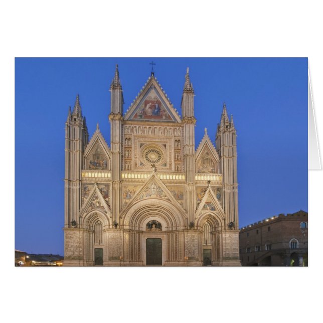 Italy, Umbria, Orvieto, Orvieto Cathedral (Vorderseite (Horizontal))
