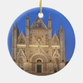 Italy, Umbria, Orvieto, Orvieto Cathedral Keramikornament (Hinten)