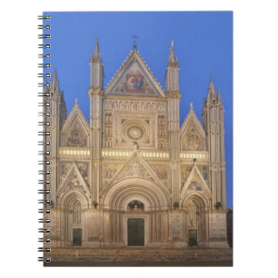 Italy, Umbria, Orvieto, Orvieto Cathedral Notizblock