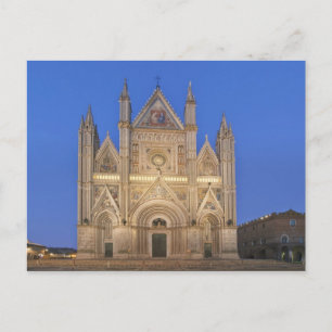 Italy, Umbria, Orvieto, Orvieto Cathedral Postkarte