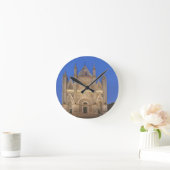 Italy, Umbria, Orvieto, Orvieto Cathedral Runde Wanduhr (Zuhause)