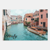 Italy Venice Geschenkpapier Set (Vorderseite)