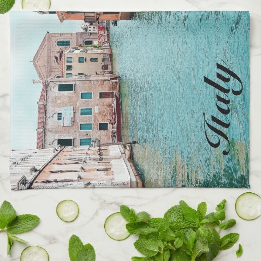 Italy Venice Geschirrtuch (Gefaltet)