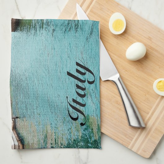 Italy Venice                      Geschirrtuch (Viertel Falte)