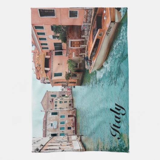 Italy Venice                      Geschirrtuch (Vertikal)