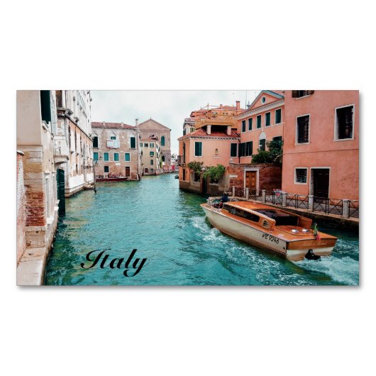 Italy Venice Magnetische Visitenkarte (Vorderseite)