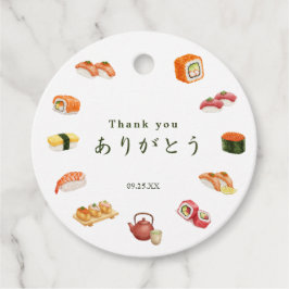 Itamae〈Sushi Chefs） collection ありがとう Japanese Geschenkanhänger