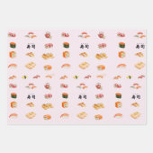 Itamae〈Sushi Chefs) collection Geschenkpapier Set (Vorderseite 3)
