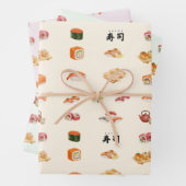 Itamae〈Sushi Chefs) collection Geschenkpapier Set (Beispiel)