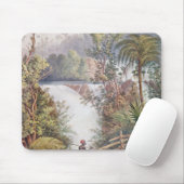 Itamaraty Wasserfall im Serra DA Estrela Mousepad (Mit Mouse)