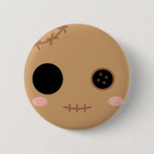Itami der Voodoo-Puppen-Kopf Button (Vorderseite)