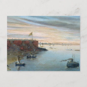 Itapiru, Paraguay, 1866 (Öl auf Leinwand) Postkarte