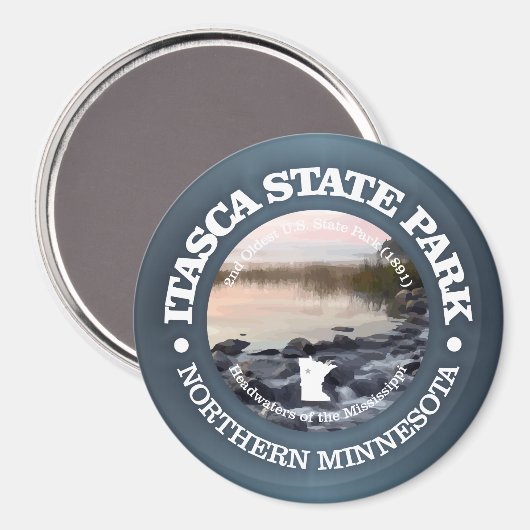 Itasca SP Magnet (Vorderseite/Rückseite)