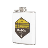 Itasca Staat Park Minnesota Flachmann (Links)