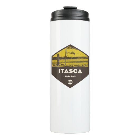 Itasca Staat Park Minnesota Thermosbecher (Vorderseite)