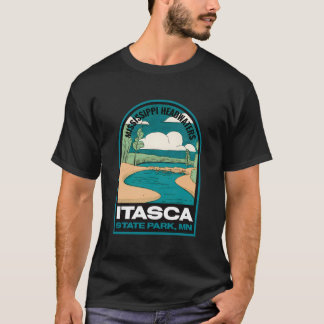 Itasca Staat Park Minnesota Vintag T-Shirt