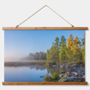 Itasca Staat Park, Minnesota Wandteppich Mit Holzrahmen