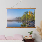 Itasca Staat Park, Minnesota Wandteppich Mit Holzrahmen (Schlafzimmer)