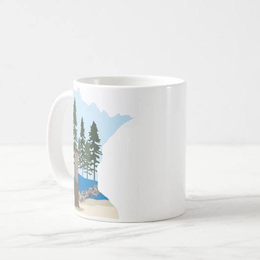 Itasca Staats-Park-Tasse Kaffeetasse (Vorderseite Links)