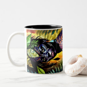 Itáyara - Frauen in Amazonien Zweifarbige Tasse
